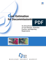 Cost Estimation For Decommissioning An International Overview of Cost Elements, Estimation Practices and Reporting. (OECD) (Z-Library)