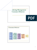 Marketing Management Consumer Behavior