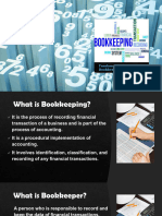 Bookkeeping Presentation