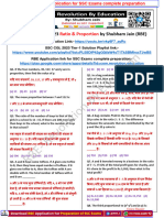 Ratio & Proportion SSC CGL 2023 T 1 Type Wise RBE Compressed