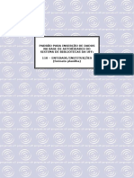 110 (Entidade Coletiva - Instituição) - Padrão para Inserção de Dados Na Base de Autoridades Do Pergamum UFF