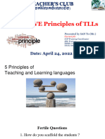 5 principles for teaching YL