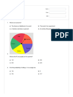 Quizizz - Probability