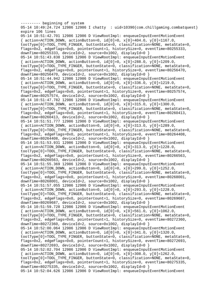 Mod Menu Log - Com - Chillgaming.combatquest | PDF