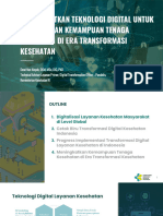 -Memanfaatkan Teknologi Digital Untuk Peningkatan Kemampuan Tenaga Kesehatan Di Era Transformasi