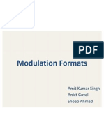 Modulation Formats