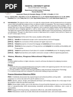 IT3202-Automata Theory & Compiler Design-COURSE HANDOUT-2024