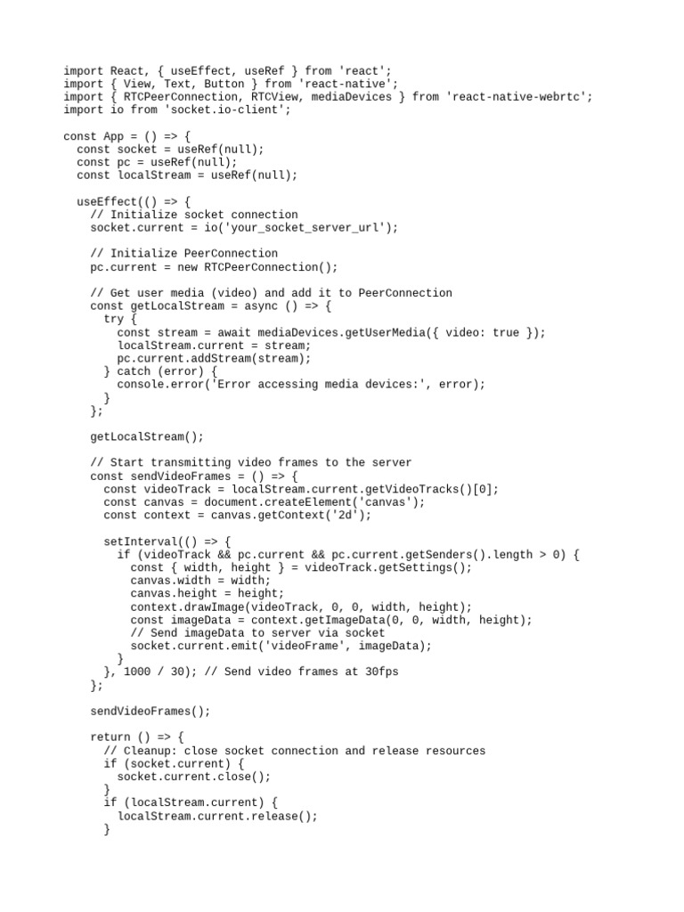 Import React, (UseEffect, UseRef) | PDF