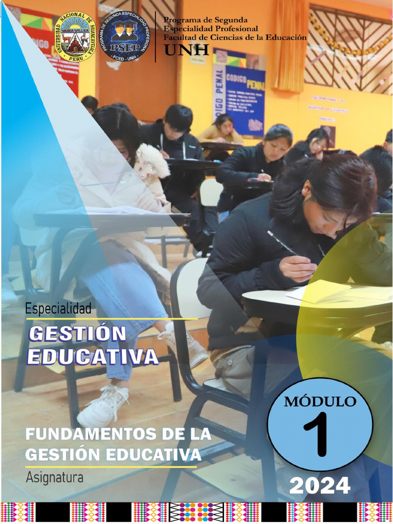 Fundamentos de la Gestión Educativa | PDF | Planificación | Evaluación