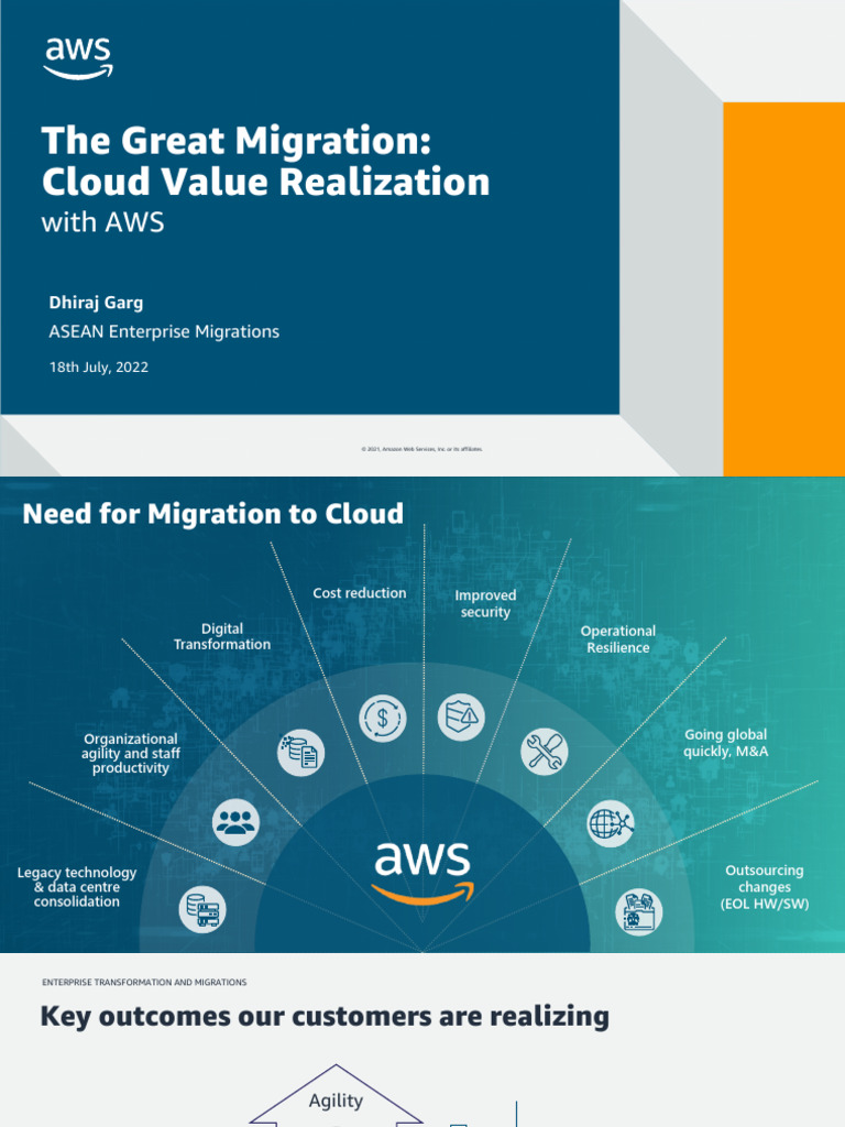 AWS Cloud Migration Strategies | PDF | Amazon Web Services | Cloud ...