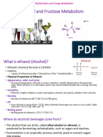 Ethanol and Fructose Metabolism