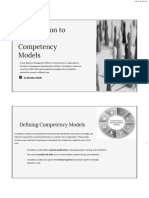 Research Paper On Competency Models