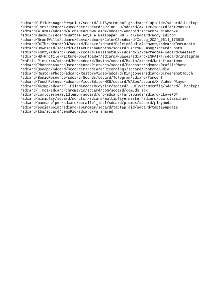 File tree pdf
