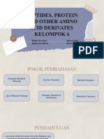 Kelompok 6 - PEPTIDES, PROTEIN AND OTHER AMINO ACID DERIVATES