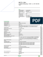 RE7TL11BU: Product Data Sheet