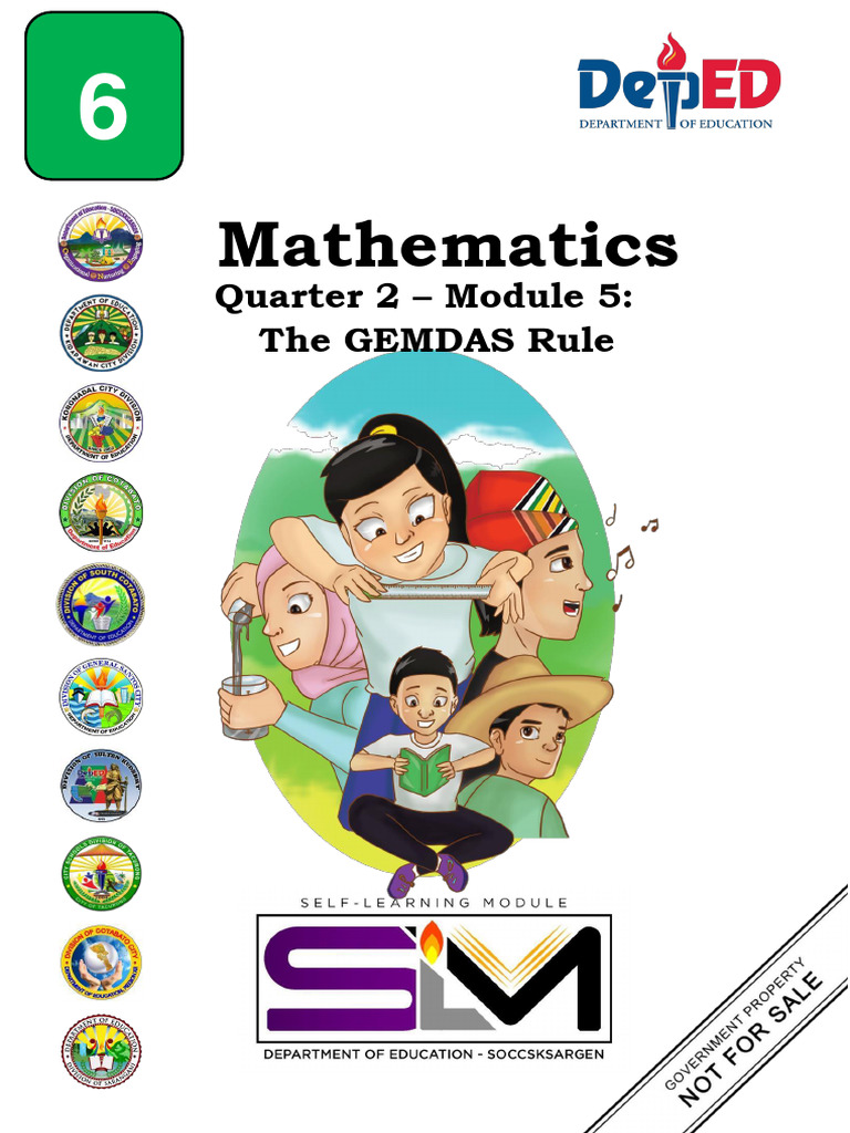 Math6 q2 Mod5of8 GEMDAS v2 | PDF | Bracket | Multiplication