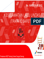 Keselamatan Berkendara (Traffic Safety) - JR