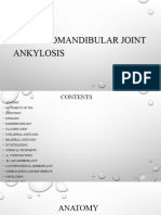 Temporomandibular Joint Ankylosis