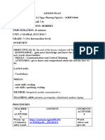 Lesson Plan (Sửa Phần While Reading)