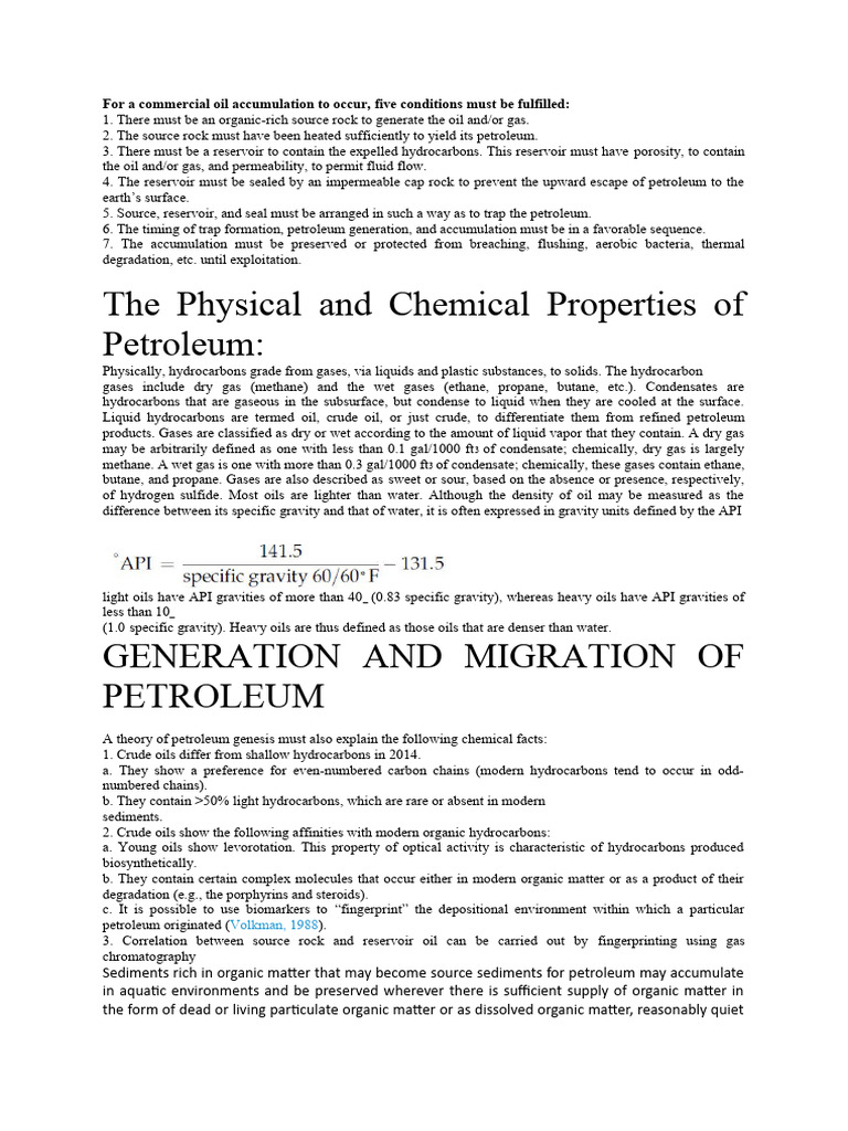 Petroleum Geology | PDF | Petroleum | Sedimentary Rock