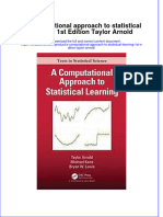 (Download PDF) A Computational Approach To Statistical Learning 1St Edition Taylor Arnold Online Ebook All Chapter PDF