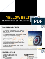 Lean Six Sigma Yellow Belt Training Module