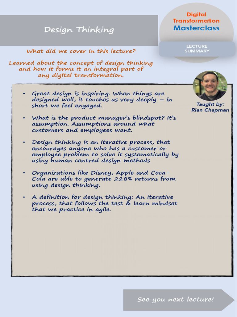 Design Thinking for Business Growth | PDF | Career & Growth | Business