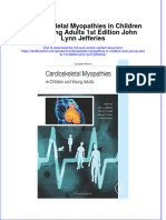 [Download pdf] Cardioskeletal Myopathies In Children And Young Adults 1St Edition John Lynn Jefferies online ebook all chapter pdf 