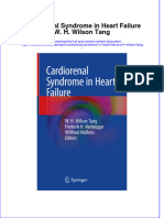 [Download pdf] Cardiorenal Syndrome In Heart Failure W H Wilson Tang online ebook all chapter pdf 