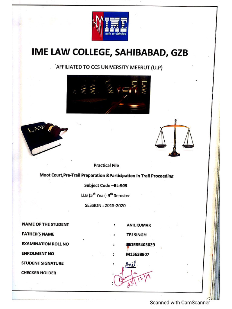 Practicle File MOOT COURT-compressed | PDF