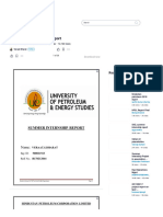 HPCL Summer Internship Report - PDF