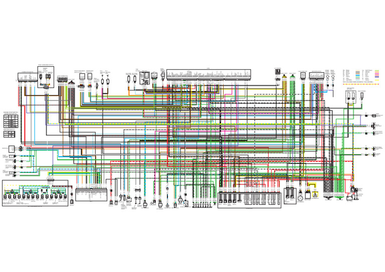 Honda XL750 2023 wiring diagram | PDF