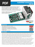 Wzmacniacze Audio - Schematy I Działanie | PDF