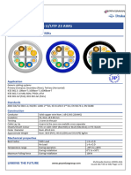 Draka - UC400 23 Cat6 - UUTP