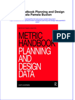 [Download pdf] Metric Handbook Planning And Design Data Pamela Buxton online ebook all chapter pdf 