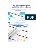[Download pdf] Methods Of It Project Management Third Edition Edition Jeffrey L Brewer online ebook all chapter pdf 