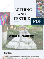 clothing and textile