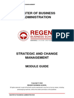 MBAP Strategic and Change Management