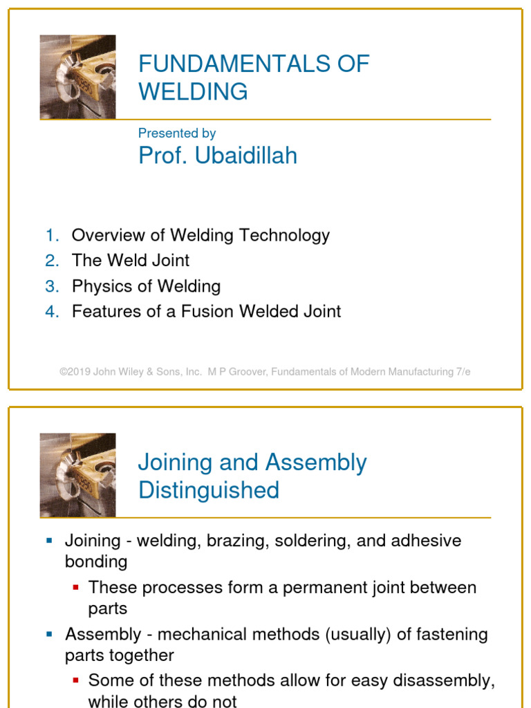 Welding Fundamentals and Techniques | PDF | Welding | Construction