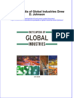 (Download PDF) Encyclopedia of Global Industries Drew D Johnson Online Ebook All Chapter PDF