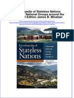 (Download PDF) Encyclopedia of Stateless Nations Ethnic and National Groups Around The World 2Nd Edition James B Minahan Online Ebook All Chapter PDF