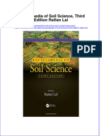 [Download pdf] Encyclopedia Of Soil Science Third Edition Rattan Lal online ebook all chapter pdf 