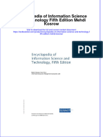 (Download PDF) Encyclopedia of Information Science and Technology Fifth Edition Mehdi Kosrow Online Ebook All Chapter PDF