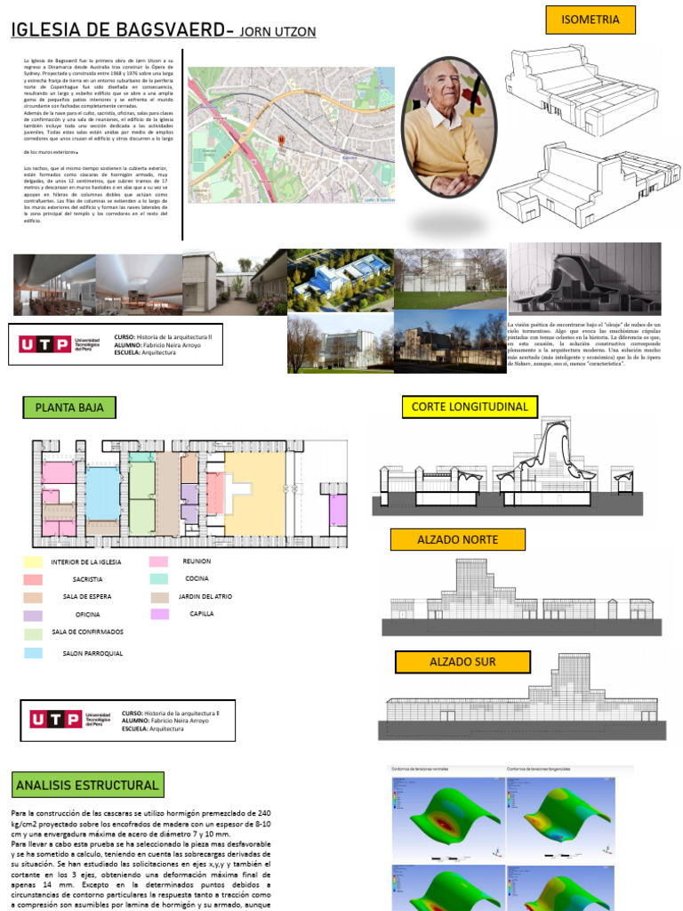 Iglesia de Bagsværd | PDF | Diseño arquitectonico | Arquitectura