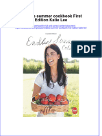 [Download pdf] Endless Summer Cookbook First Edition Katie Lee online ebook all chapter pdf 