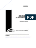 ACI 207.2R-07 Report On Thermal and Volume Change Effects On Cracking of Mass Concrete