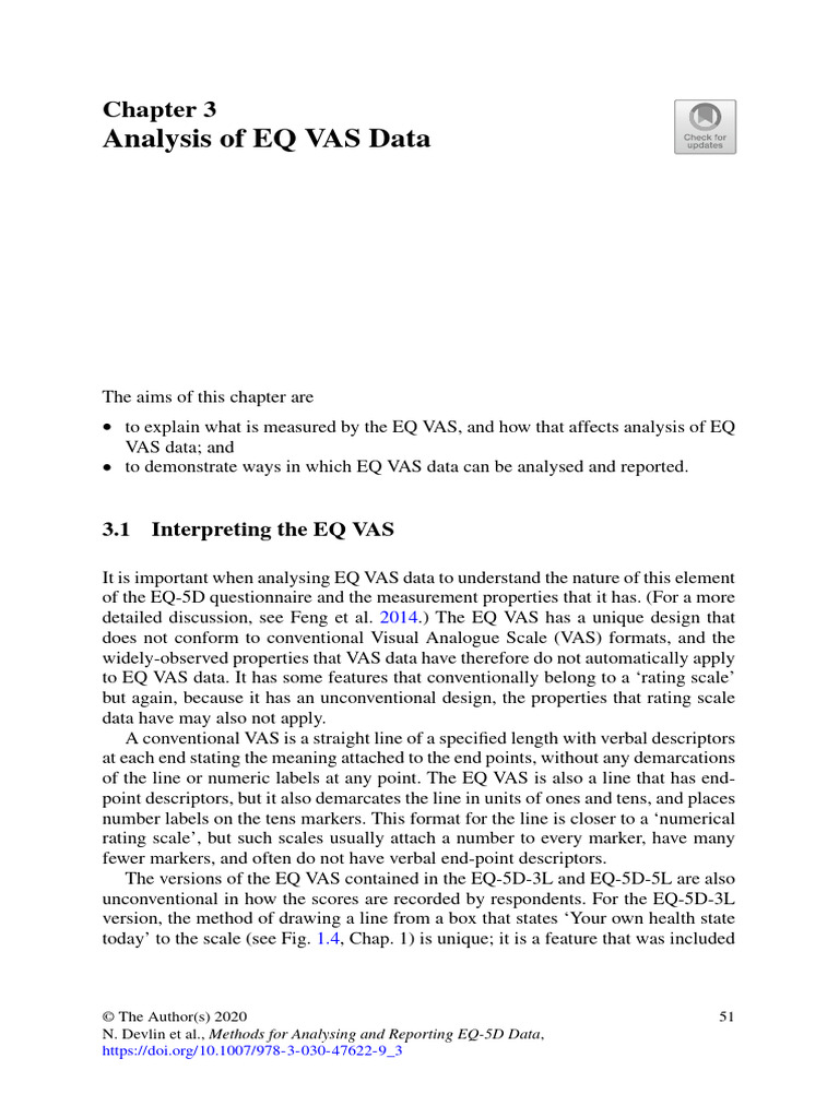 EQ VAS Data Analysis Techniques | PDF | Statistics | Student's T Test