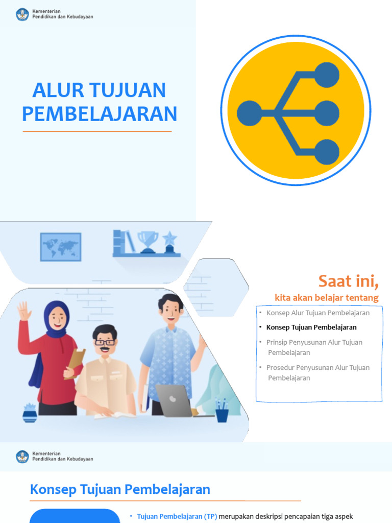 Prinsip Penyusunan Alur Tujuan Pembelajaran | PDF