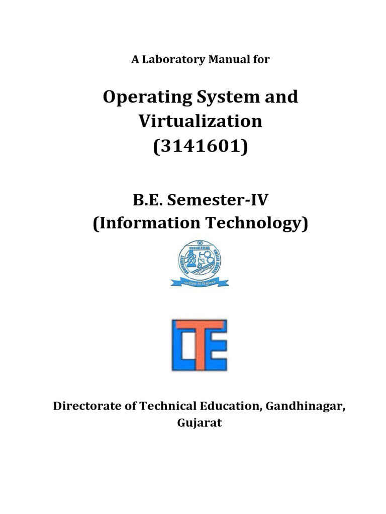 OSV-Practical File | PDF | Operating System | Virtualization