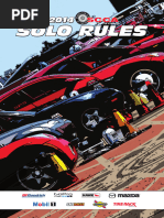 2011 SCCA Solo Rules | PDF | Suspension (Vehicle) | Motor Vehicle